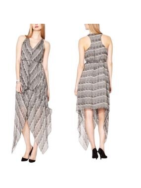 Robert Rodriguez Womens Silk Sleeveless Maxi Dress